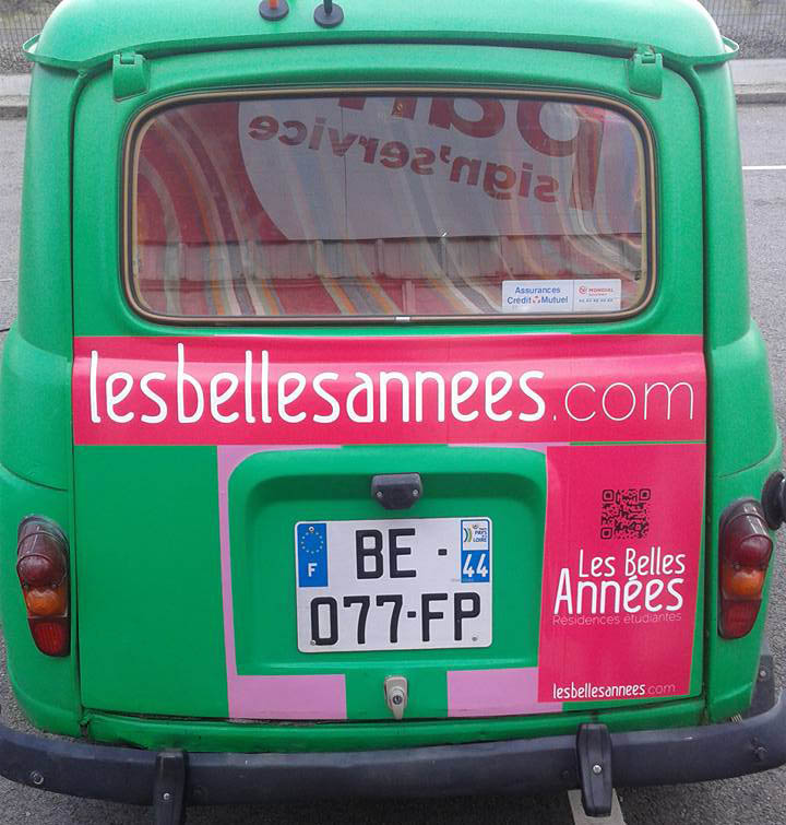 4l trophy sponsor Les Belles Années