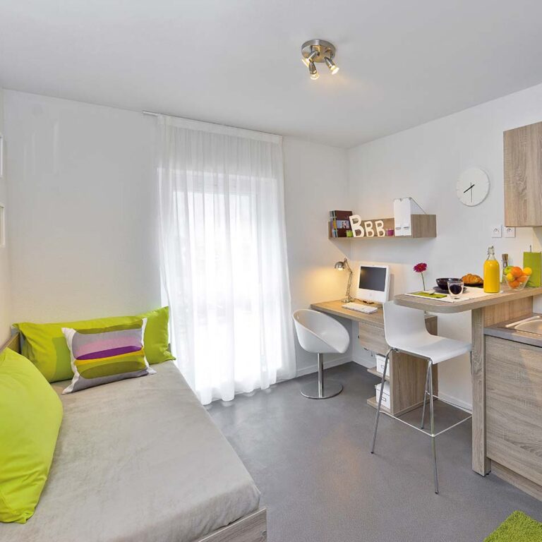 Résidence Etudiante Villeneuve d’Ascq Studio meublé / équipé