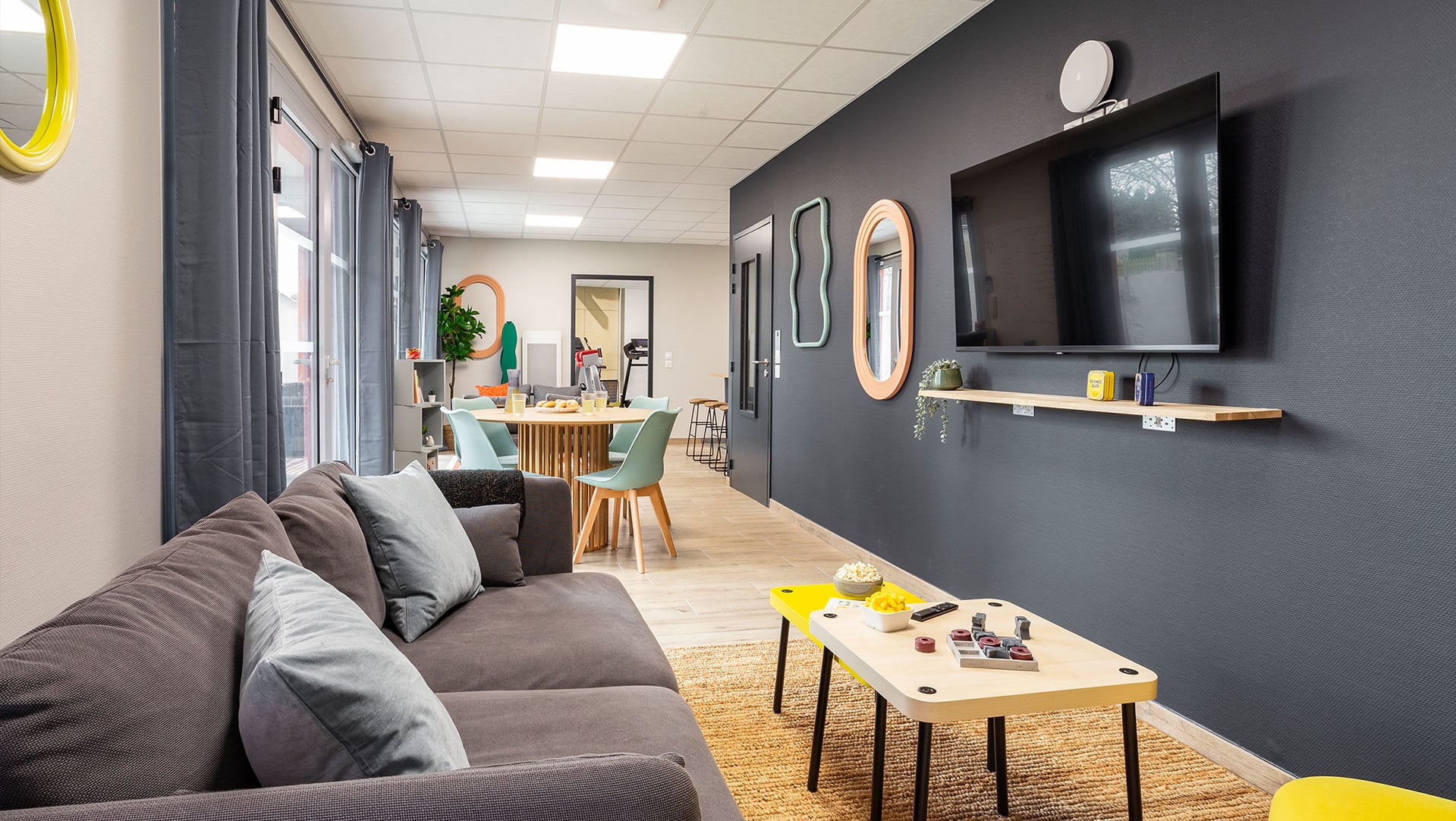 partie commun de notre résidence étudiante à Poitiers Eko Campus