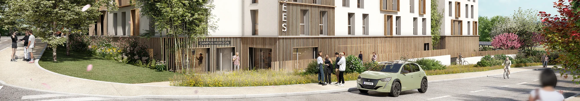 Résidence étudiante à Lorient - Les Belles Années Campus Horizon